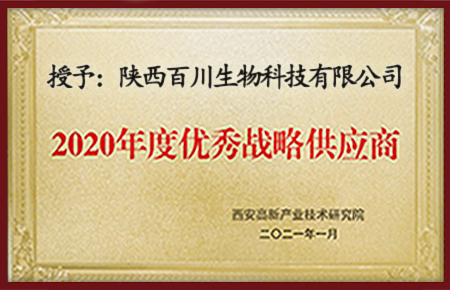 优秀战略供应商